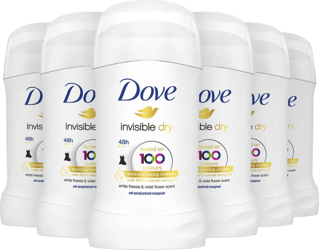 Dove Invisible Dry Roll-on Deodorant - 240ml (6x40ml)