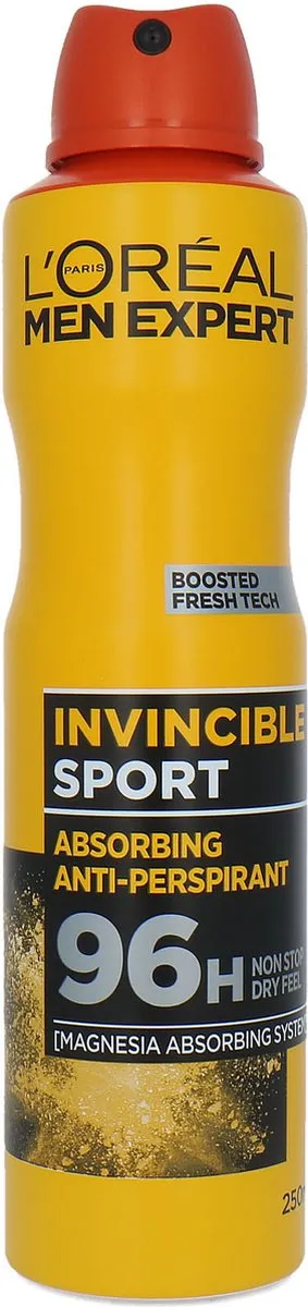 L'Oréal Men Expert Invincible Sport Deo Spray 250ml