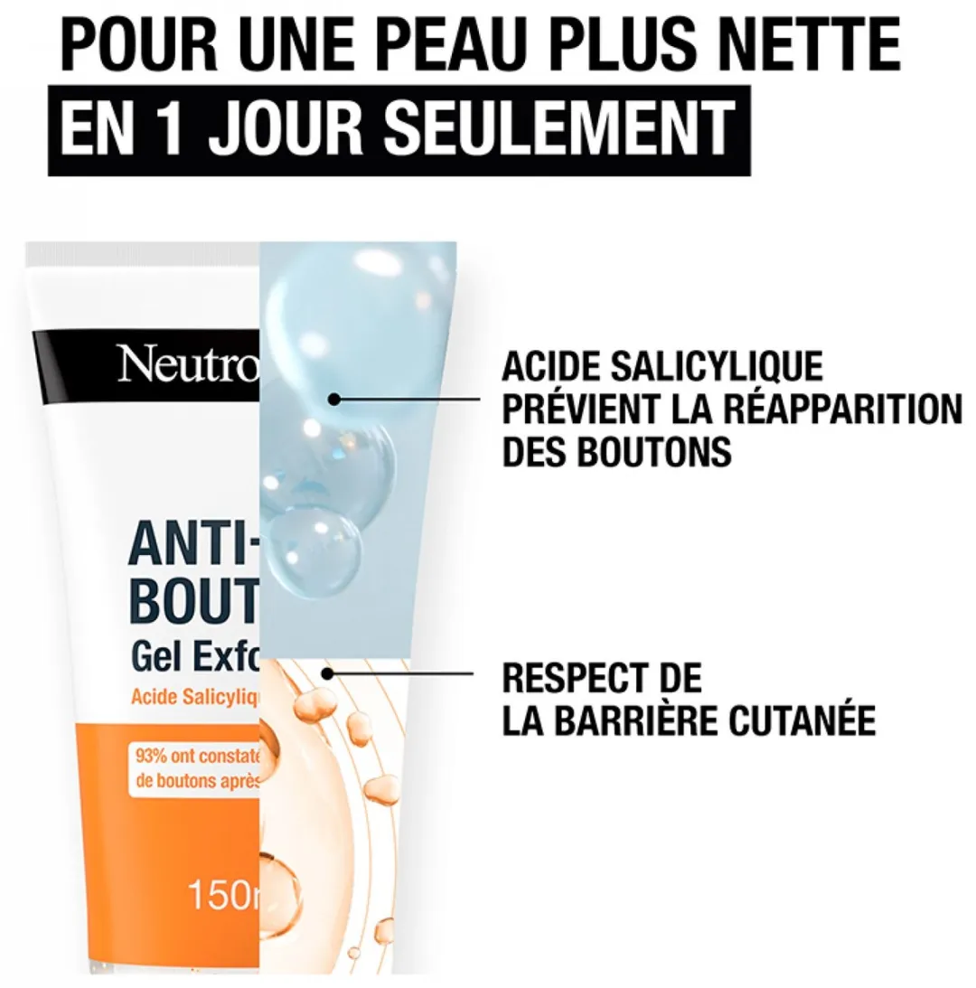 Neutrogena Anti-Blekken Exfoliërende Gel 150ml