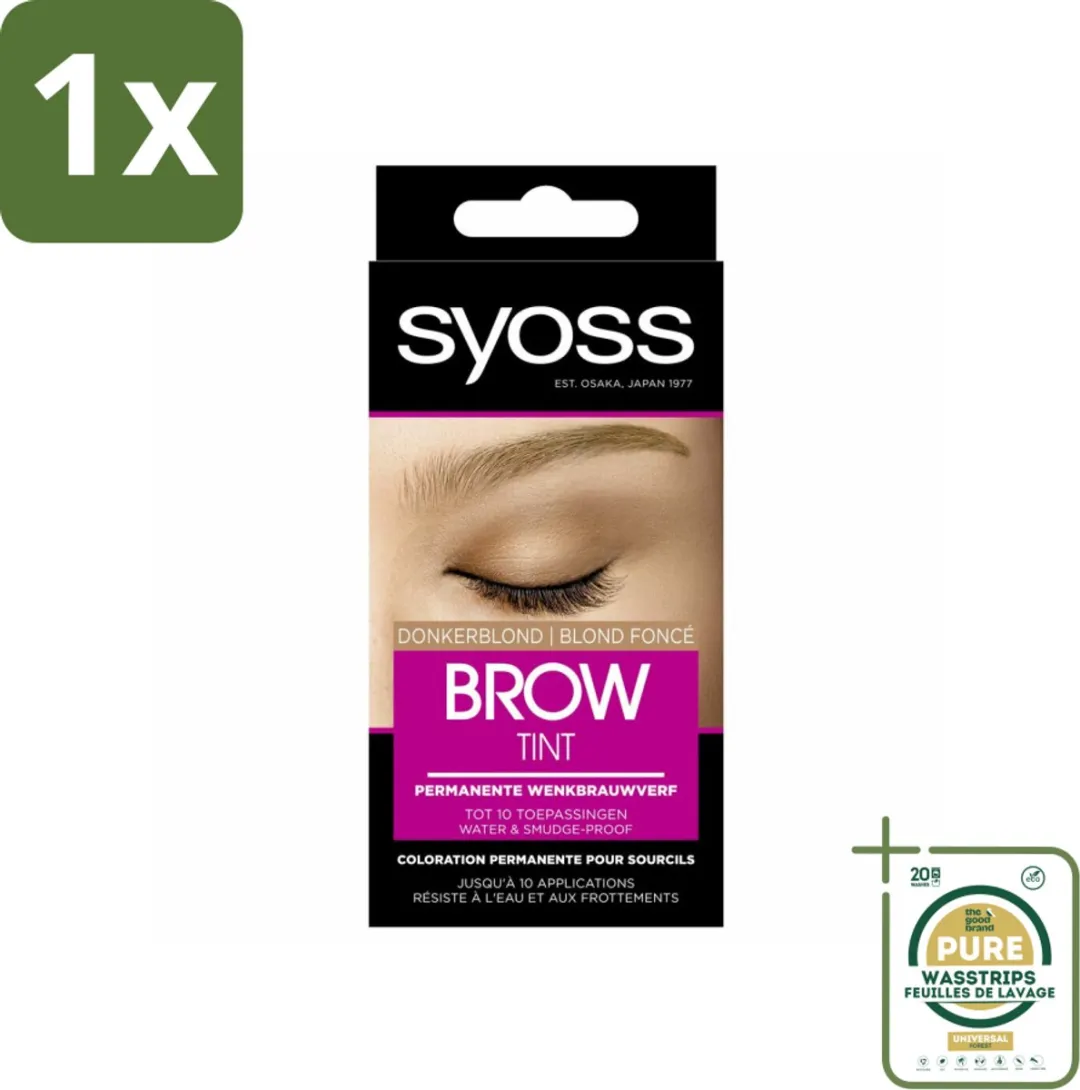 SYOSS Brow Tint Donkerblond Wenkbrauwverf 115ml