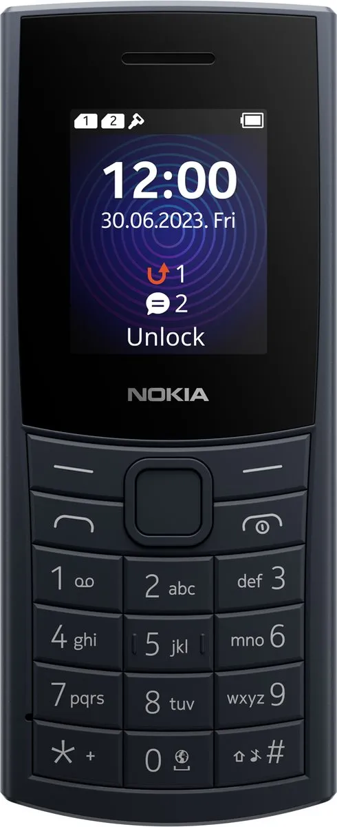 Nokia 110 4G (2023) Blauw Basistelefoon