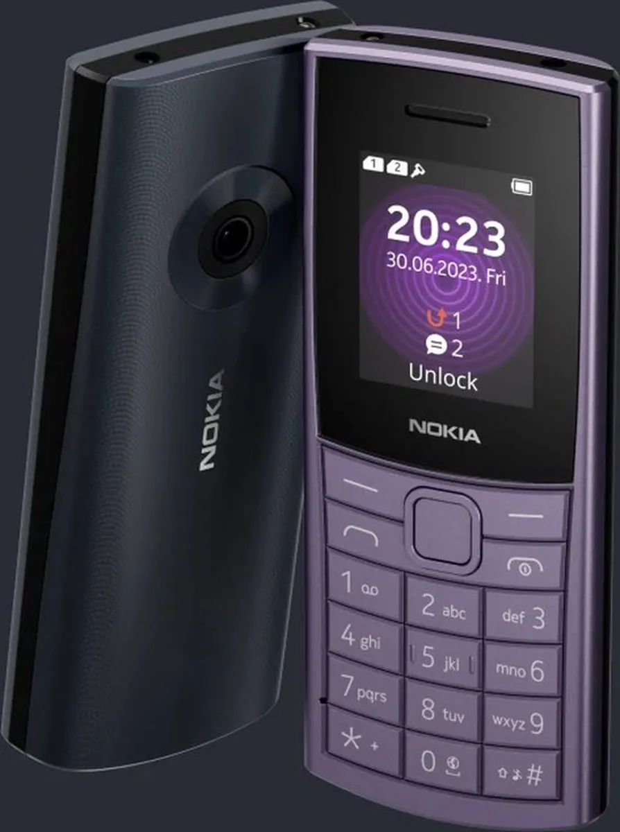Nokia 110 4G (2023) Blauw Basistelefoon - 1450mAh