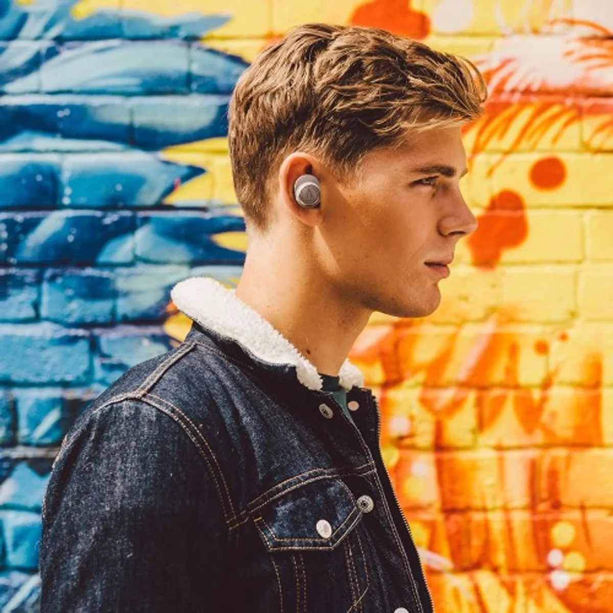 Audio-Technica ATH-CKR7TW In-Ear Oordopjes - Grijs - afbeelding 4 van 5