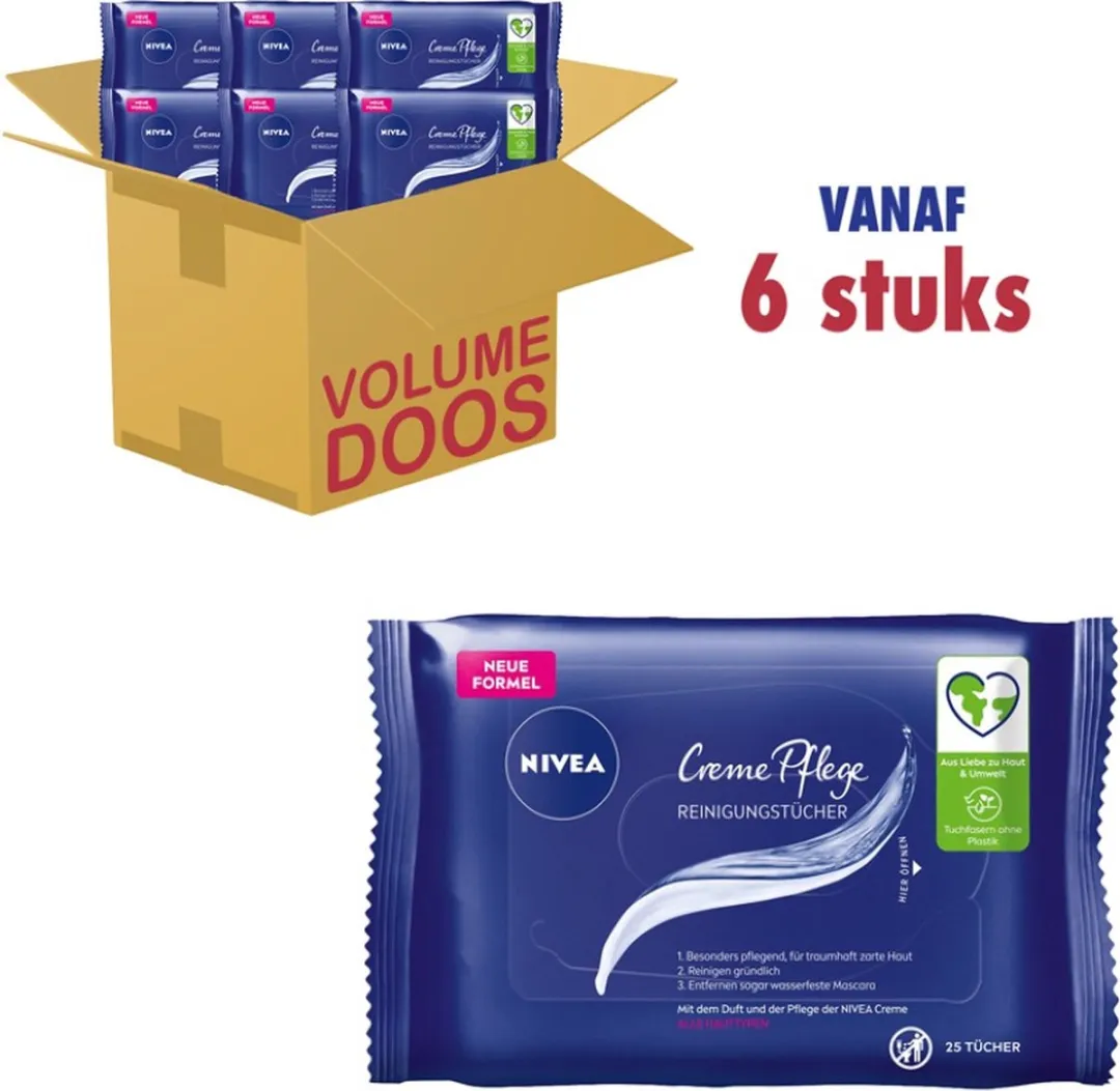 NIVEA Cream Care Reinigingsdoekjes