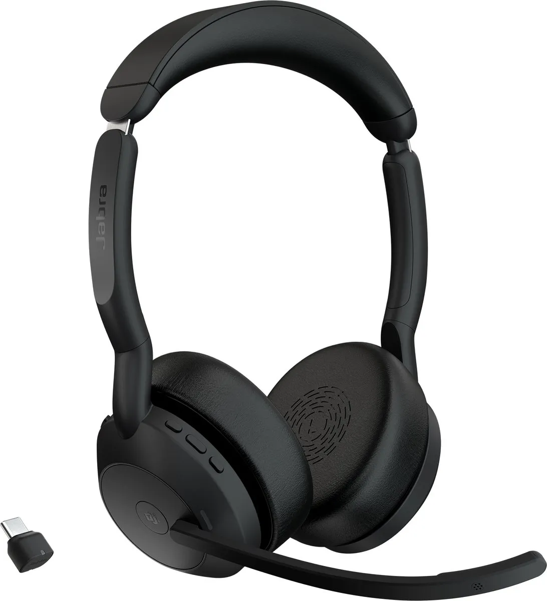 Jabra Evolve2 55 Headset - USB-C - Zwart