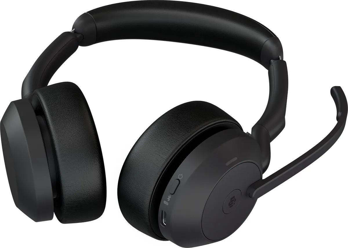 Jabra Evolve2 55 Headset - USB-C - Zwart