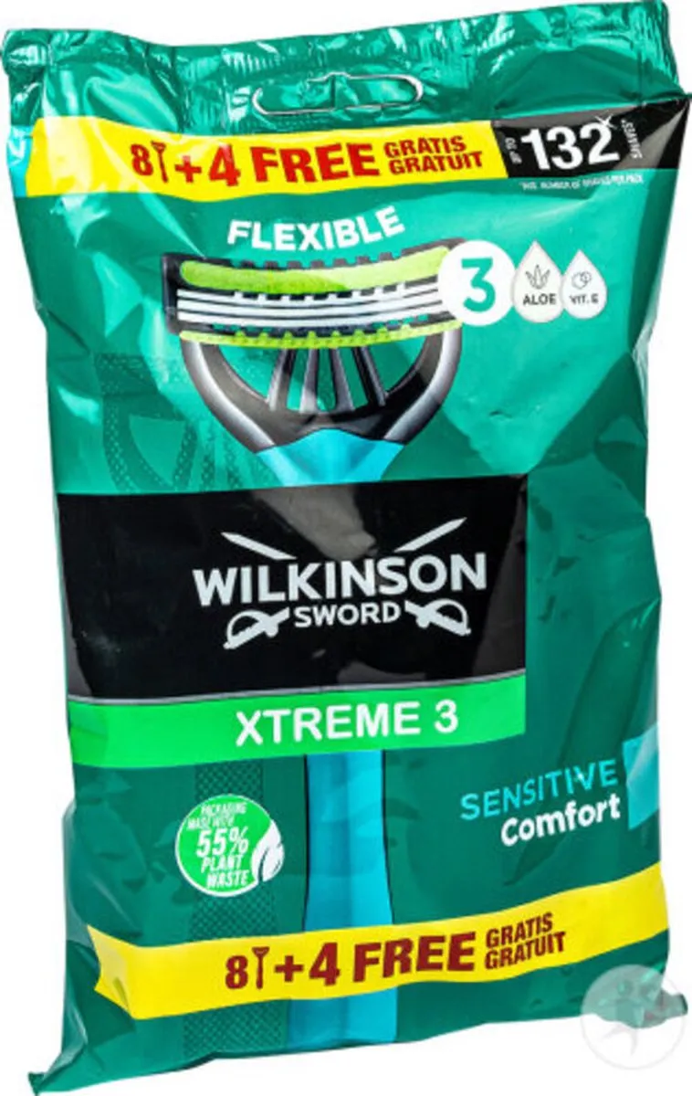 Wilkinson Sword Xtreme 3 Sensitive 16 Stuks