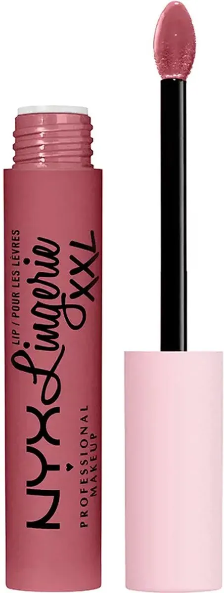 Nyx Professional Makeup Lip Lingerie XXL - Flaunt It - Matte, niet-overdraagbare lippenstift - Nude