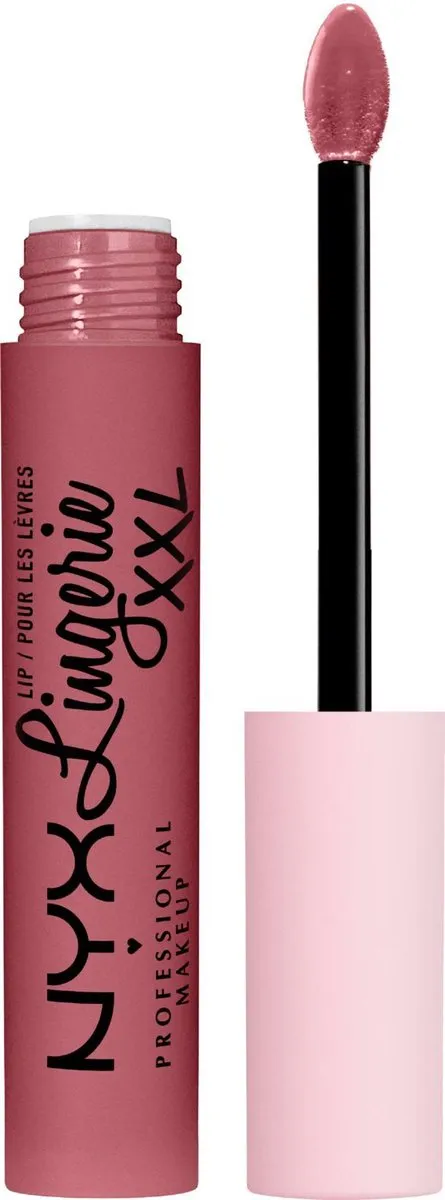 Nyx Professional Makeup Lip Lingerie XXL - Flaunt It - Matte, niet-overdraagbare lippenstift - Nude