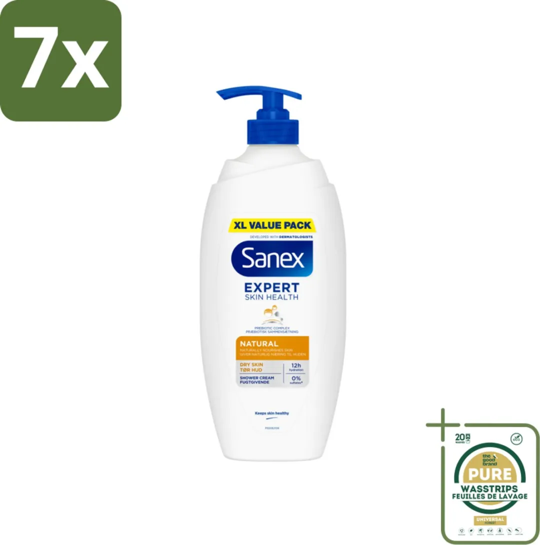 Sanex Expert Skin Health Naturals Douchecrème 750ml