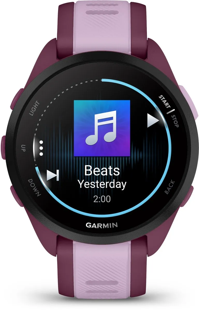 Garmin Forerunner 165 Music - 43mm - Paars - afbeelding 2 van 6