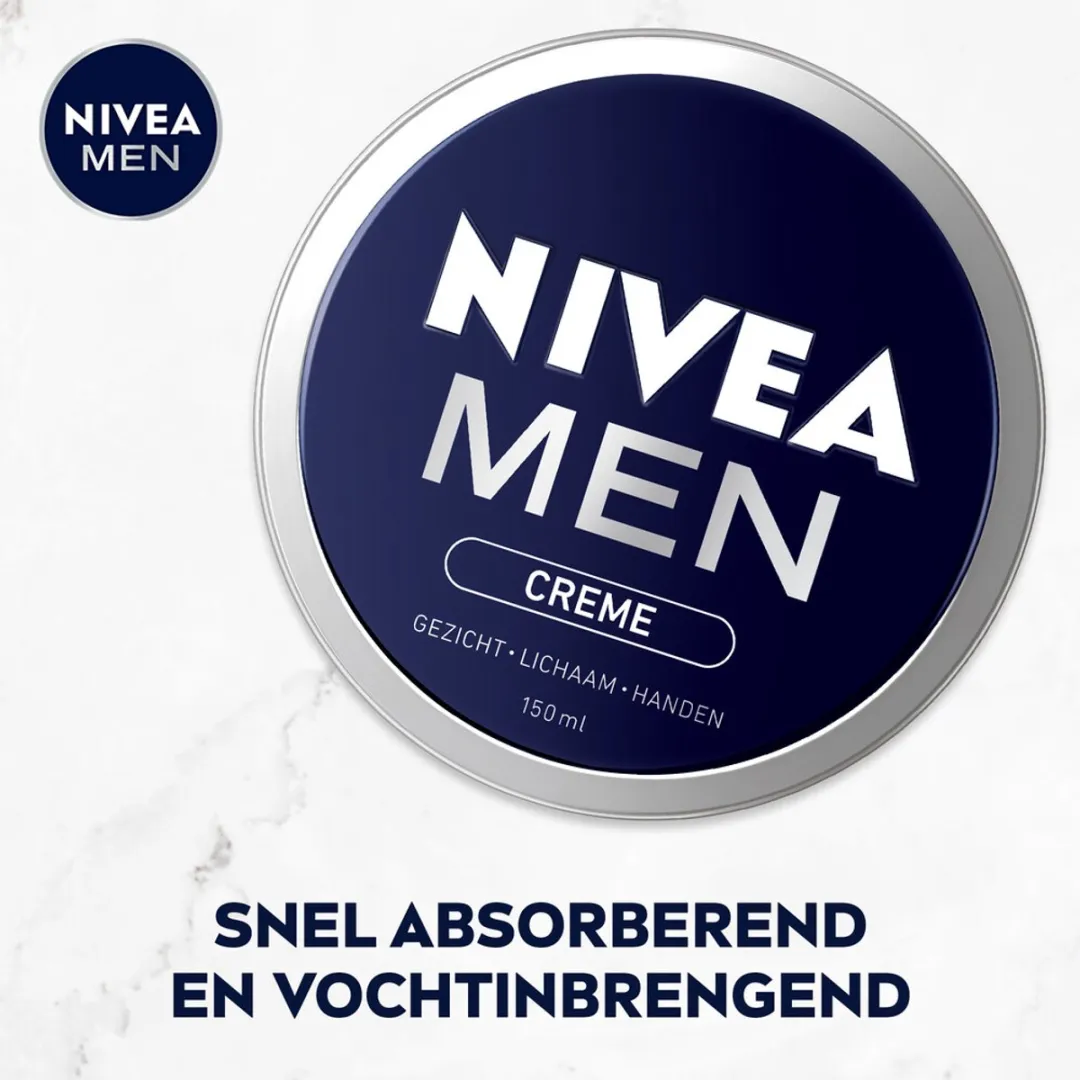 NIVEA MEN Bodycrème 150ml - 25 Stuks
