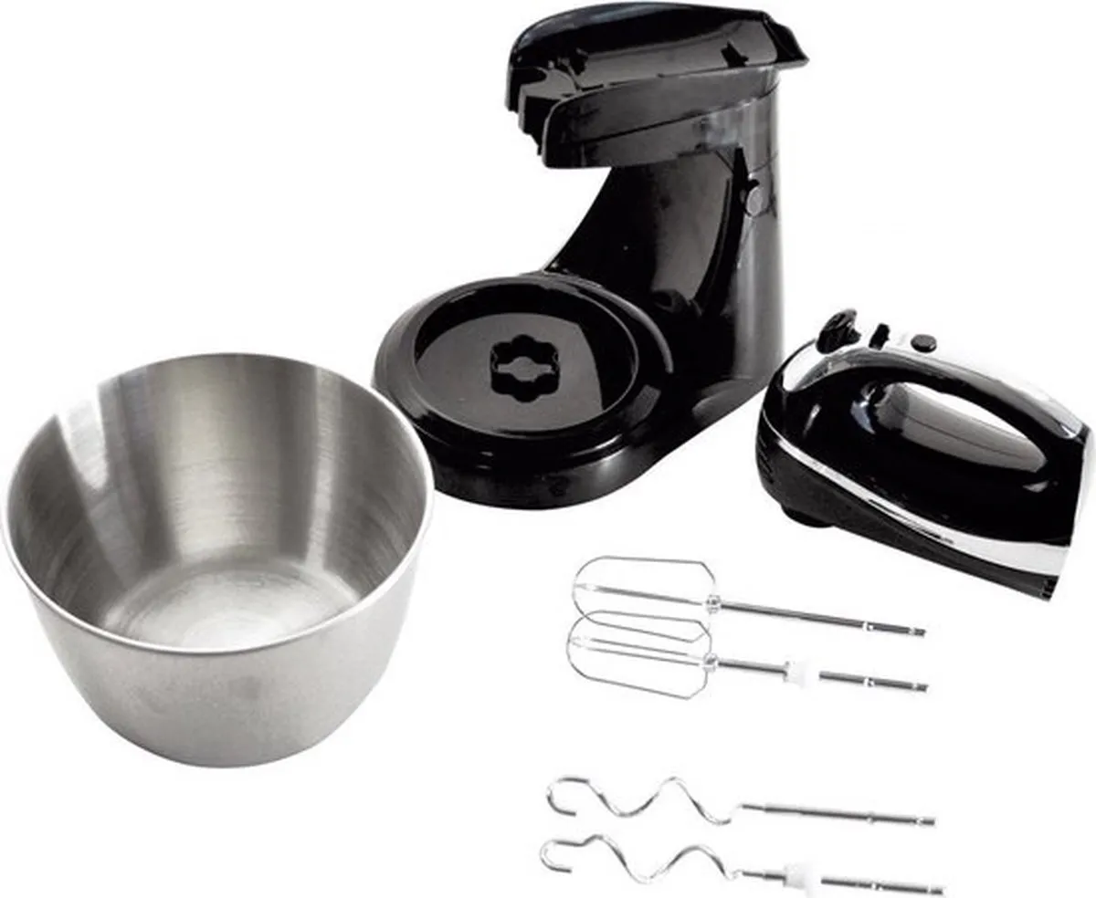 Daewoo SYM-1472 Handmixer met kom - 300W - 5 standen - Staal - afbeelding 6 van 6