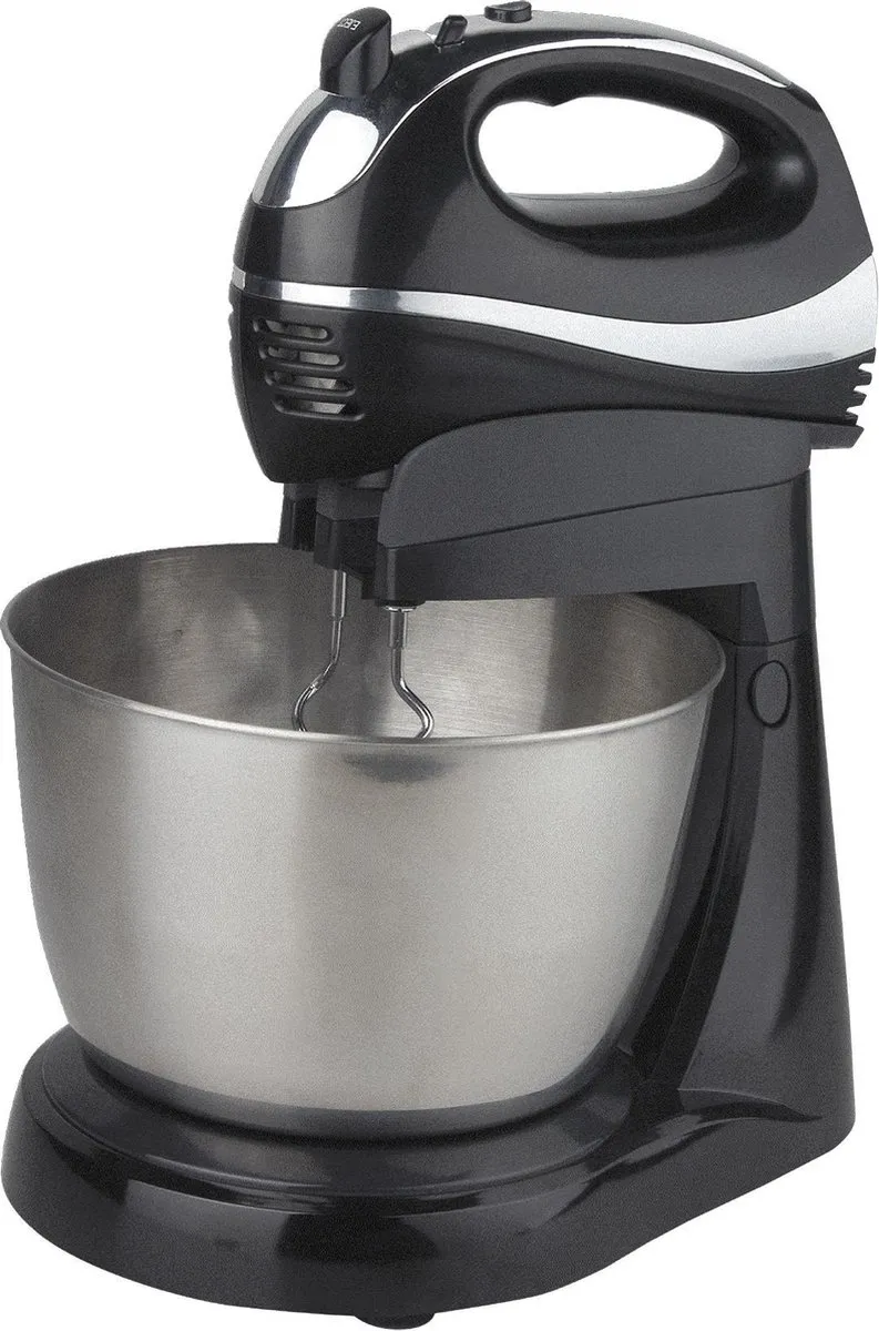 Daewoo SYM-1472 Handmixer met kom - 300W - 5 standen - Staal