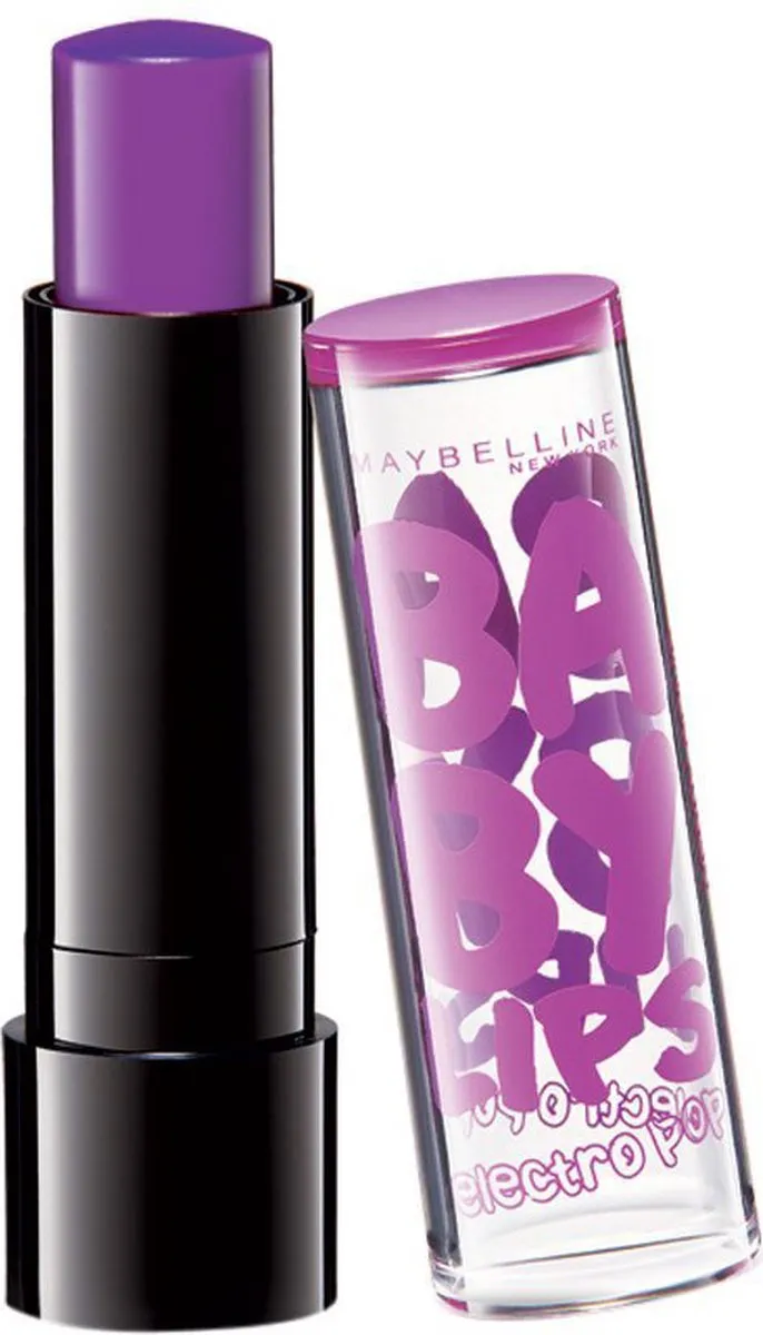 Maybelline Baby Lips Electro 80 Berry Bomb Lipbalsem - 4.4ml - Violet