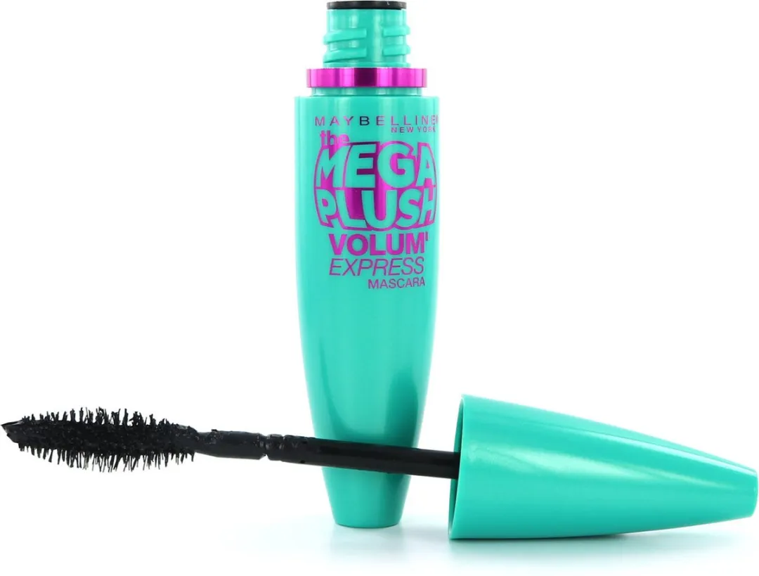 Maybelline Volum'Express The Mega Plush Mascara Zwart