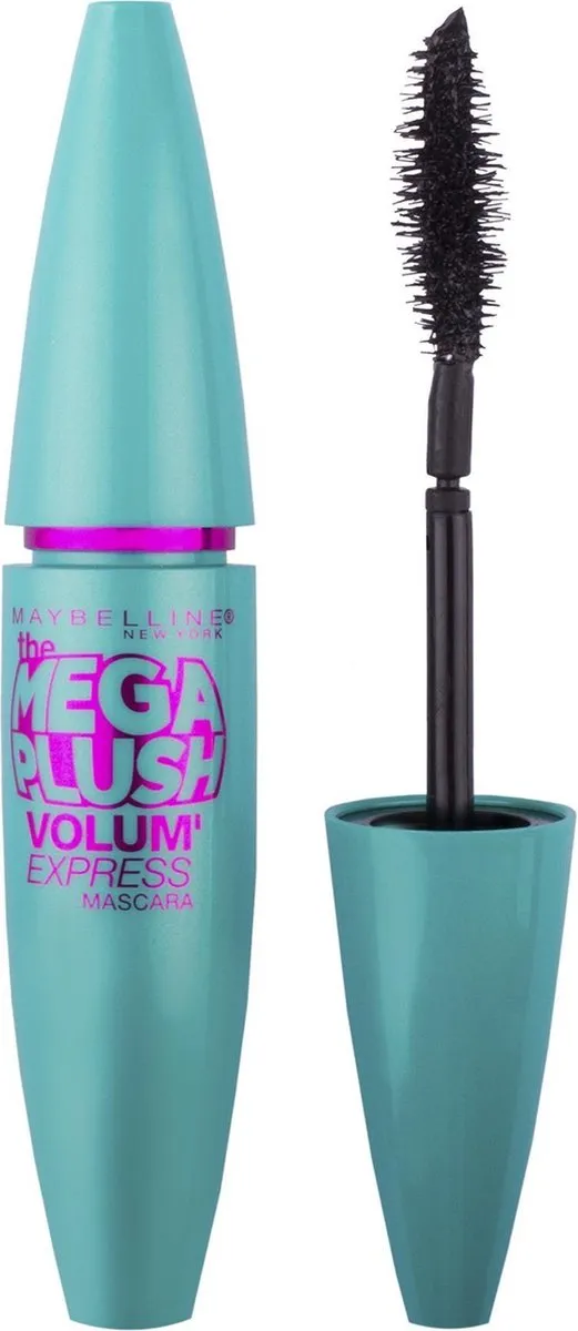 Maybelline Volum'Express The Mega Plush Mascara Zwart
