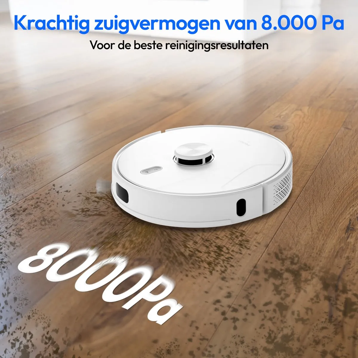 Medion X41 SW+ Robotstofzuiger MD14841 - 8000Pa - Wit