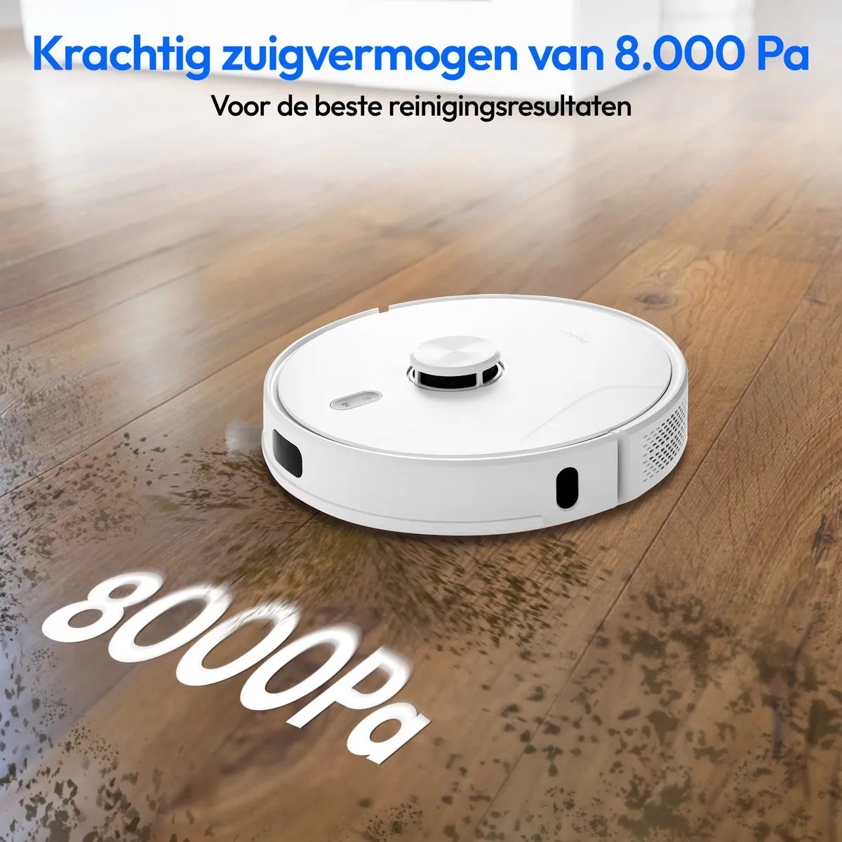 Medion X41 SW+ Robotstofzuiger MD14841 - 8000Pa - Wit