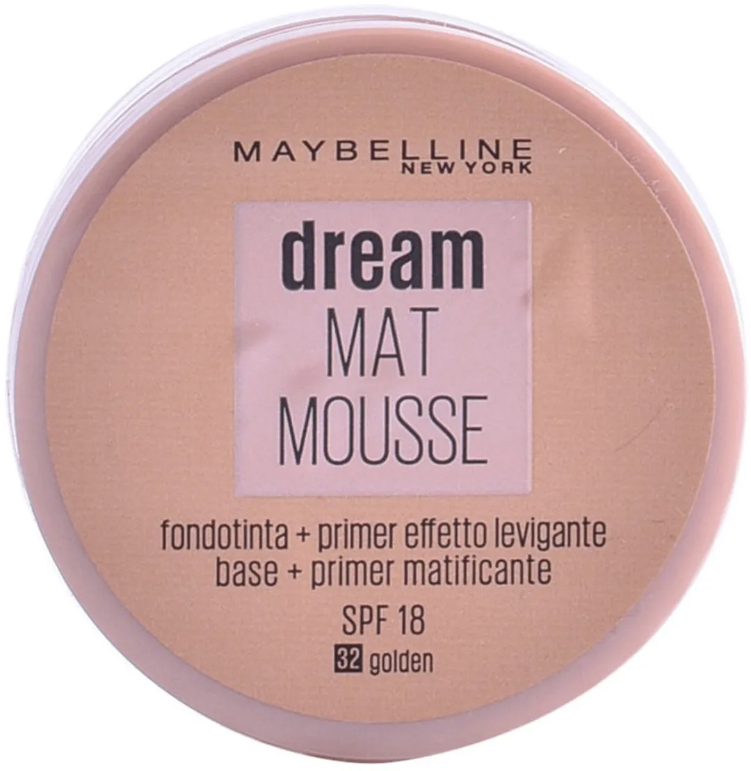 Maybelline Dream Matte Mousse Foundation 32 Golden - 18ml