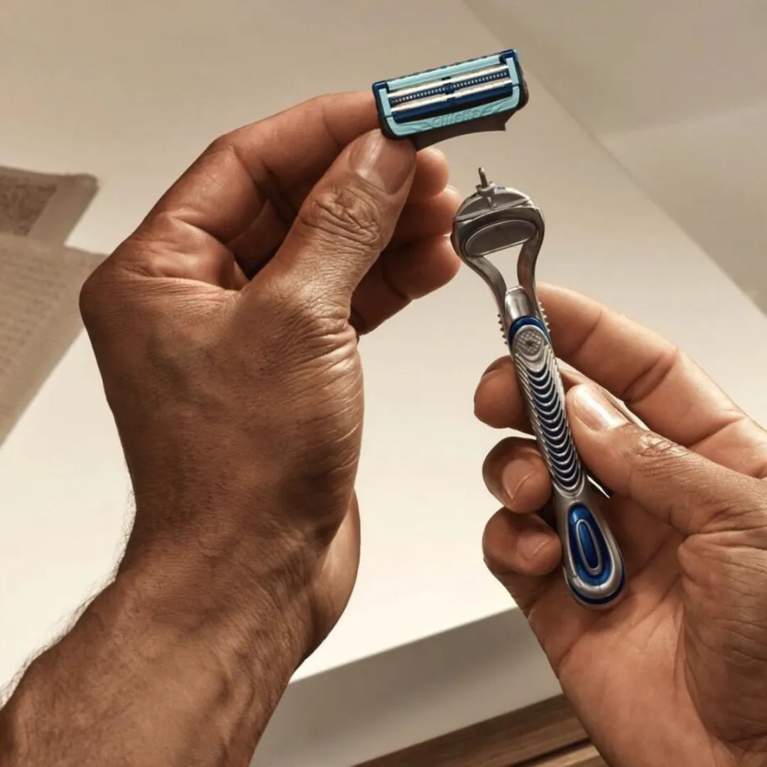Gillette Skinguard Sensitive Aloë Vera Scheermesjes 8 Stuks - 5 Bladen