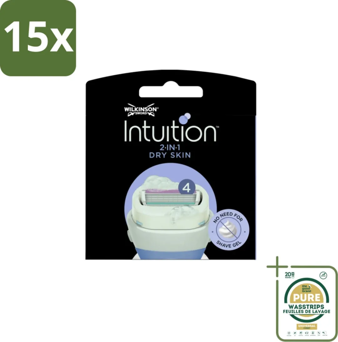 Wilkinson Sword Intuition Mesjes Dry Skin 4-delig