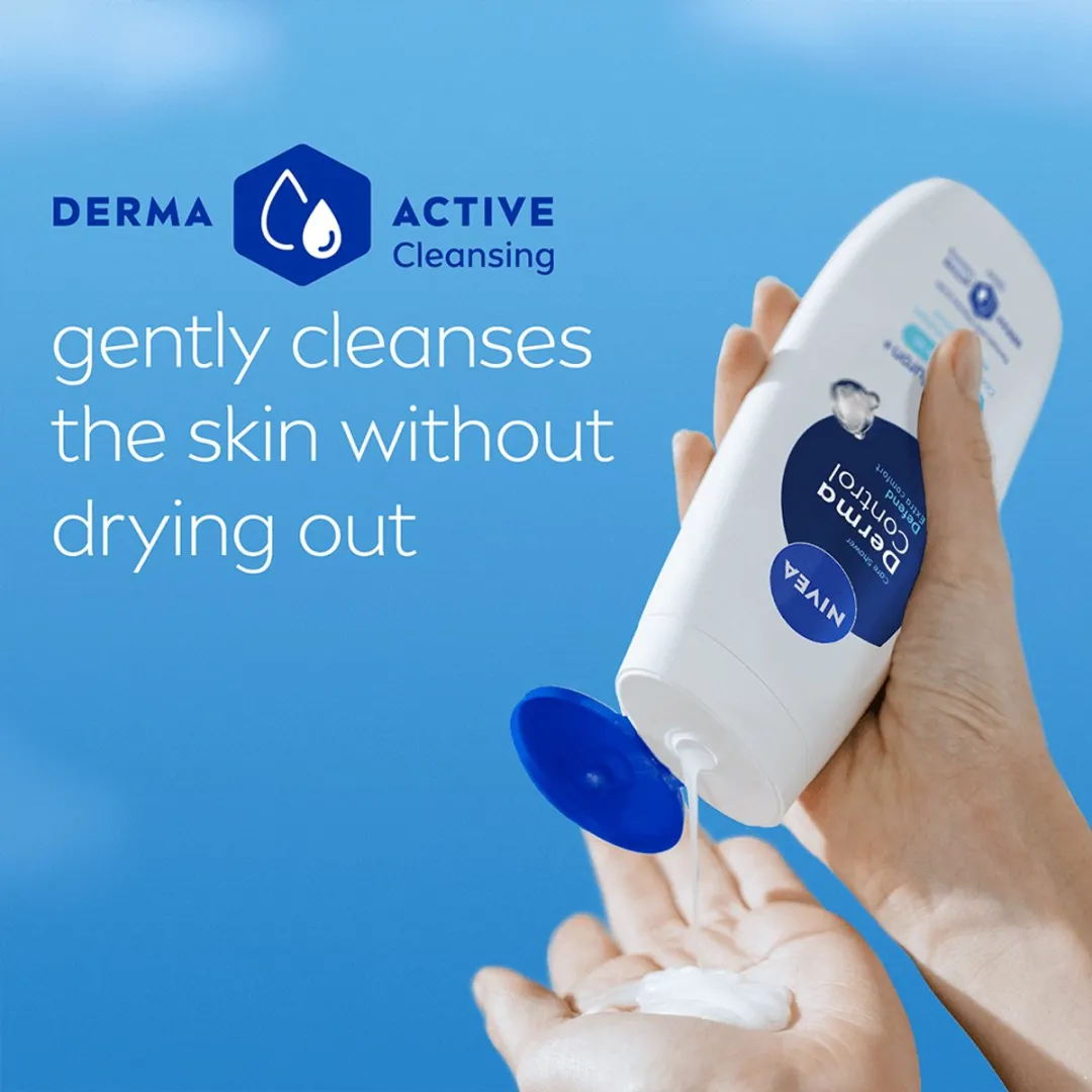 NIVEA Derma Control Defend Douchegel - 6x250ml