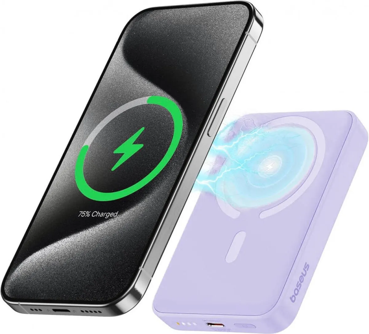 Baseus Megattach 10000 Powerbank - 20W - Paars