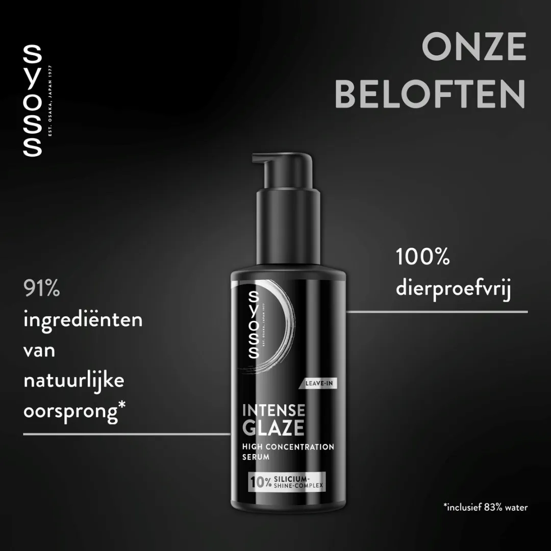 SYOSS Glaze High Concentration Serum Haarverzorging 100ml - 6 Stuks