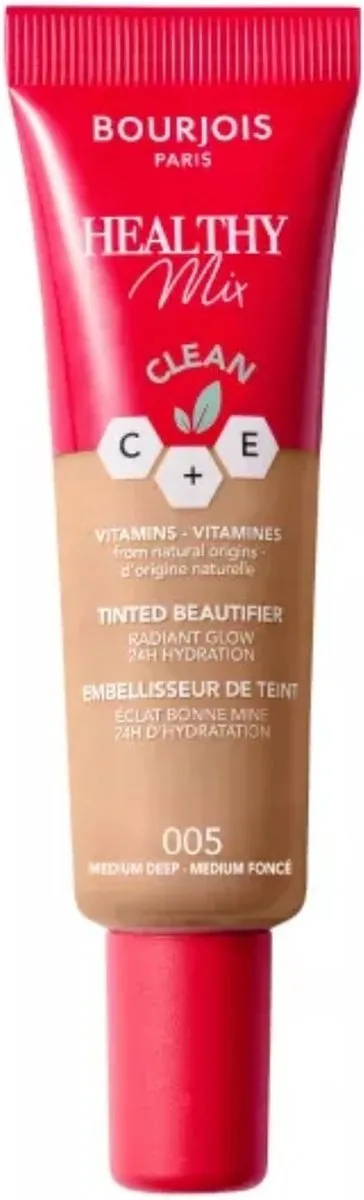 Bourjois Healthy Mix Vegan Tinted Beautifier 005 Medium Deep - 30ml