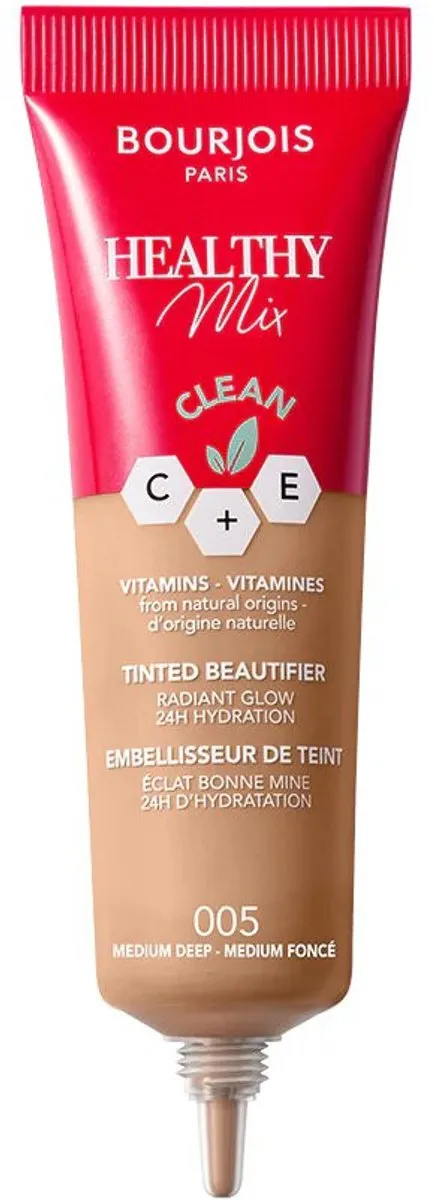 Bourjois Healthy Mix Vegan Tinted Beautifier 005 Medium Deep - 30ml