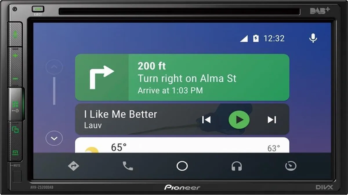 Pioneer AVH-Z5200DAB Autoradio - 4x50W