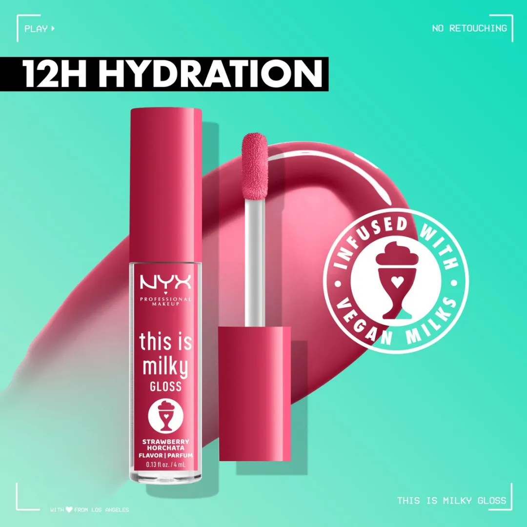 NYX This Is Milky Gloss Mint Choc Chip Shake 4ml