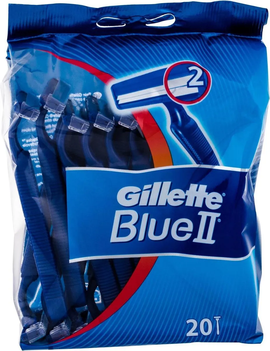 Gillette Blue II Wegwerpscheermesjes