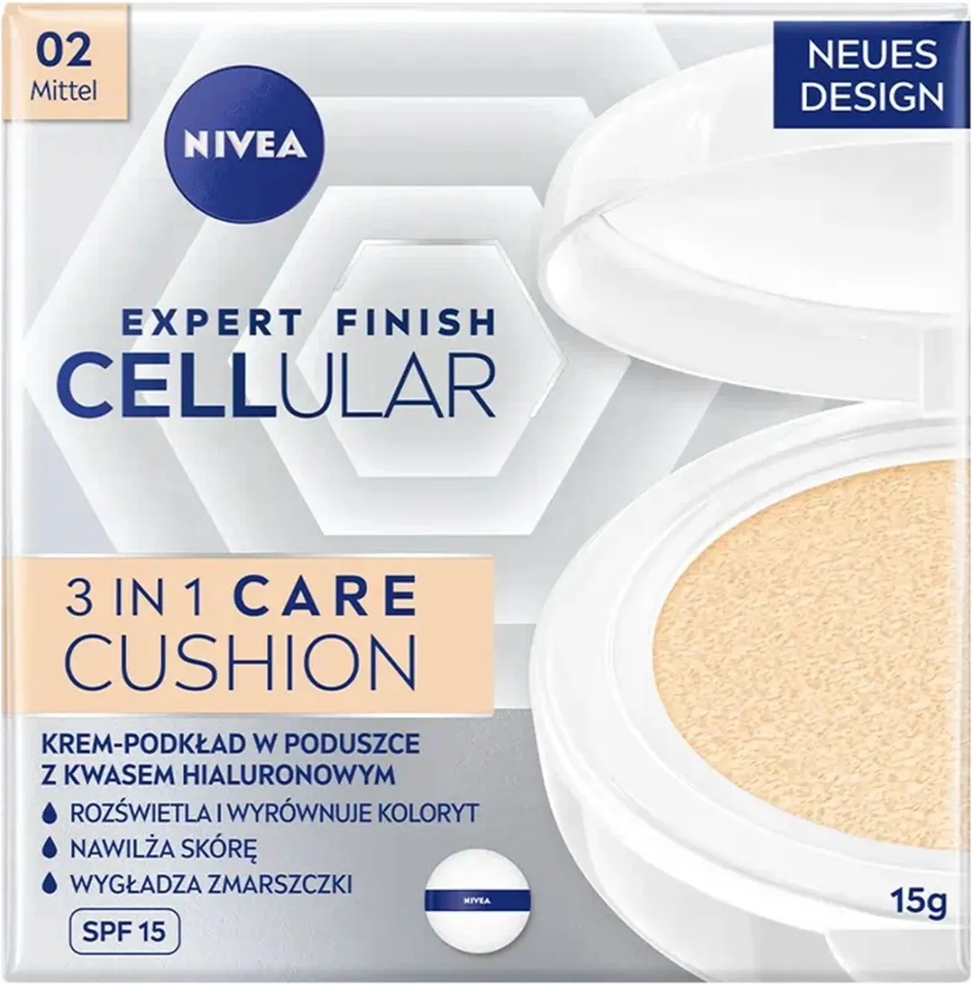 NIVEA Hyaluron Cellular Filler 3in1 Care Cushion Medium