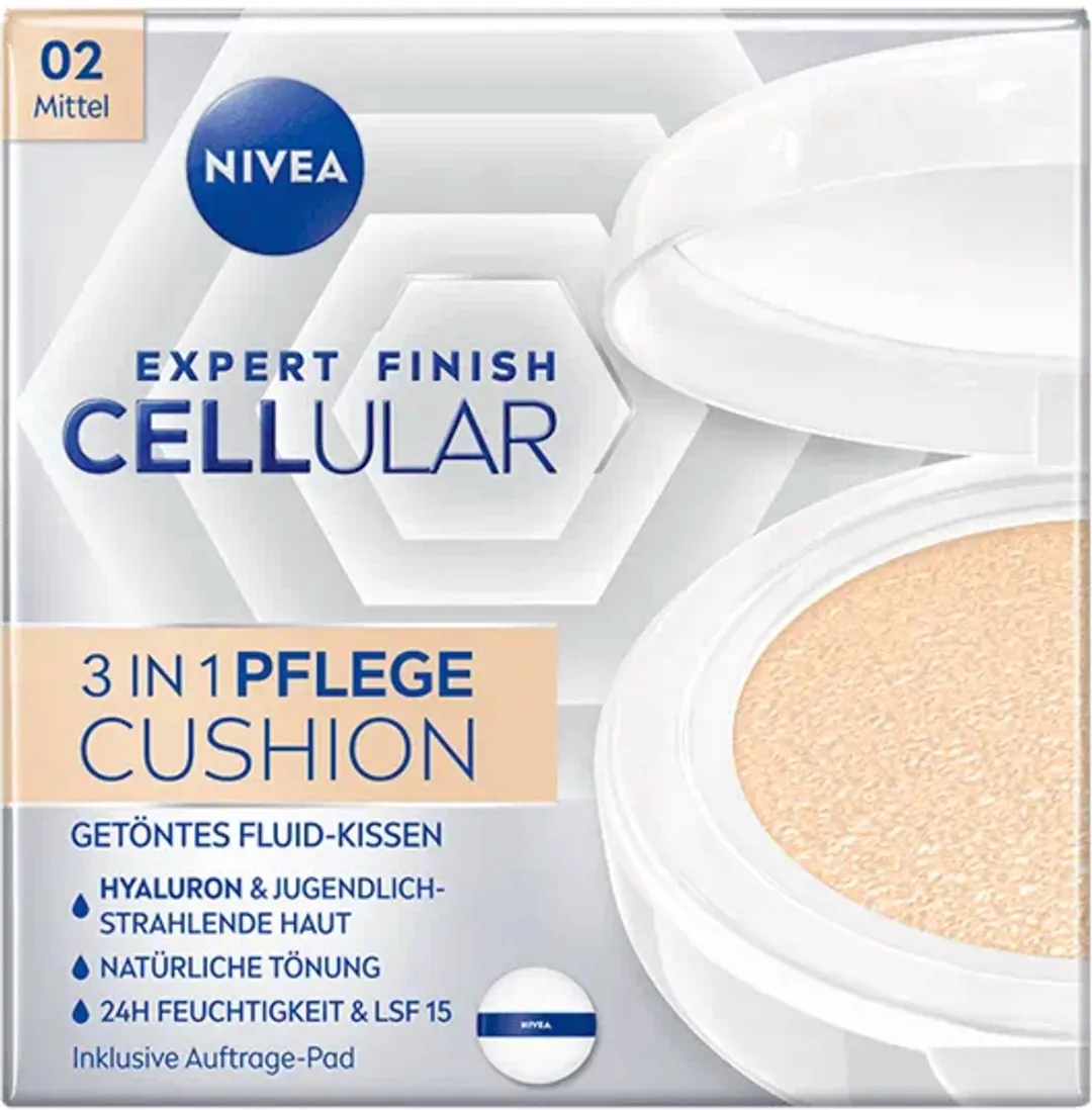 NIVEA Hyaluron Cellular Filler 3in1 Care Cushion Medium