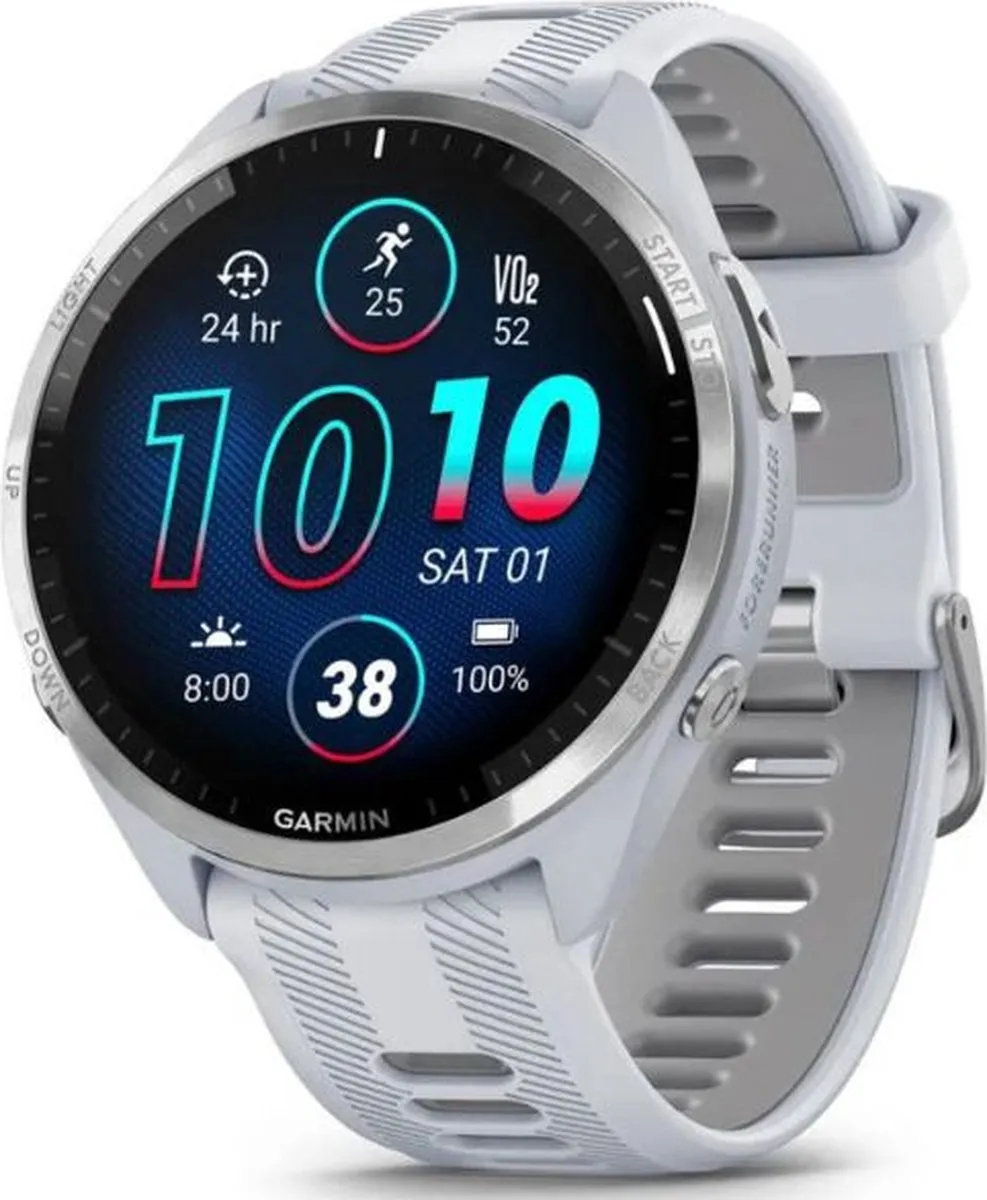 Garmin Forerunner 965 Sporthorloge 47mm - Wit