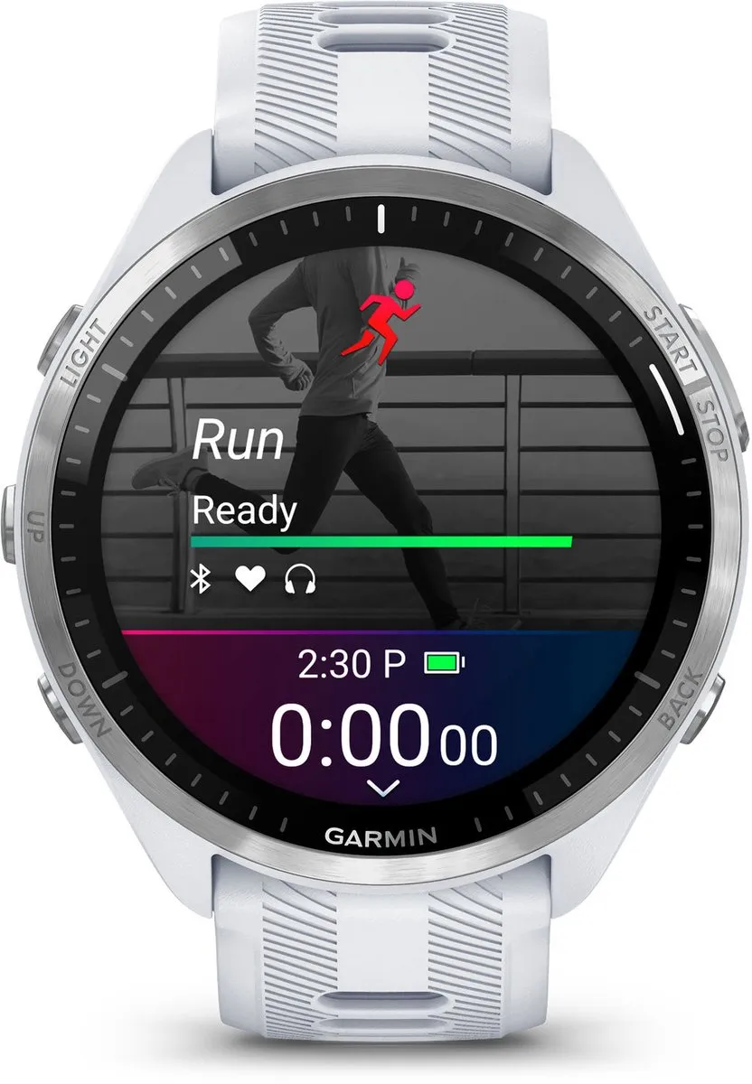 Garmin Forerunner 965 Sporthorloge 47mm - Wit