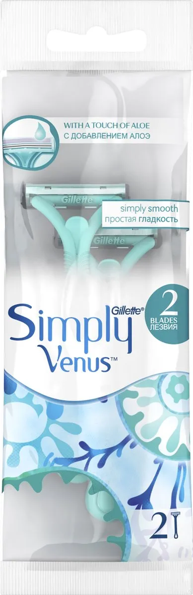 Gillette Venus Simply Travelpack Cyaan