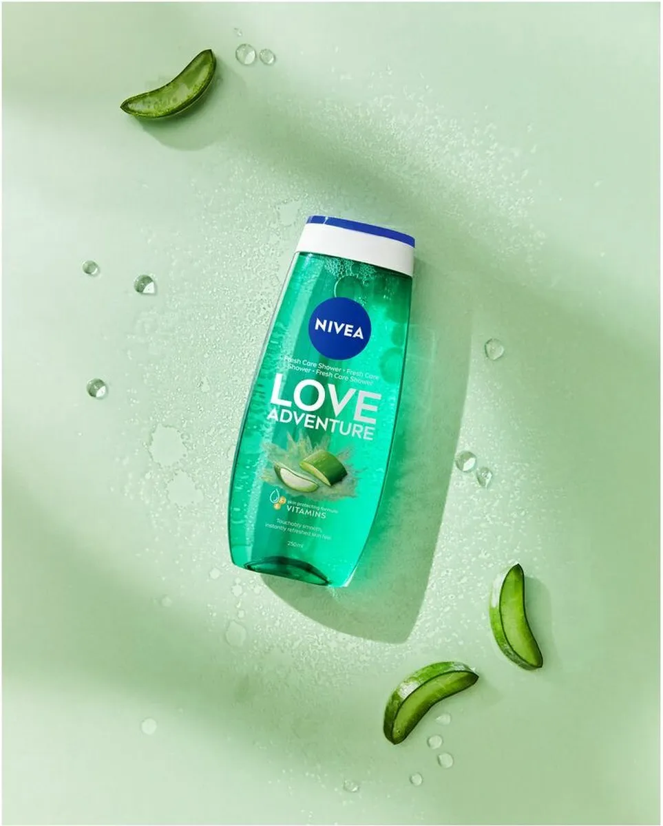 NIVEA Love Adventure Douchegel 250ml - 6 Stuks