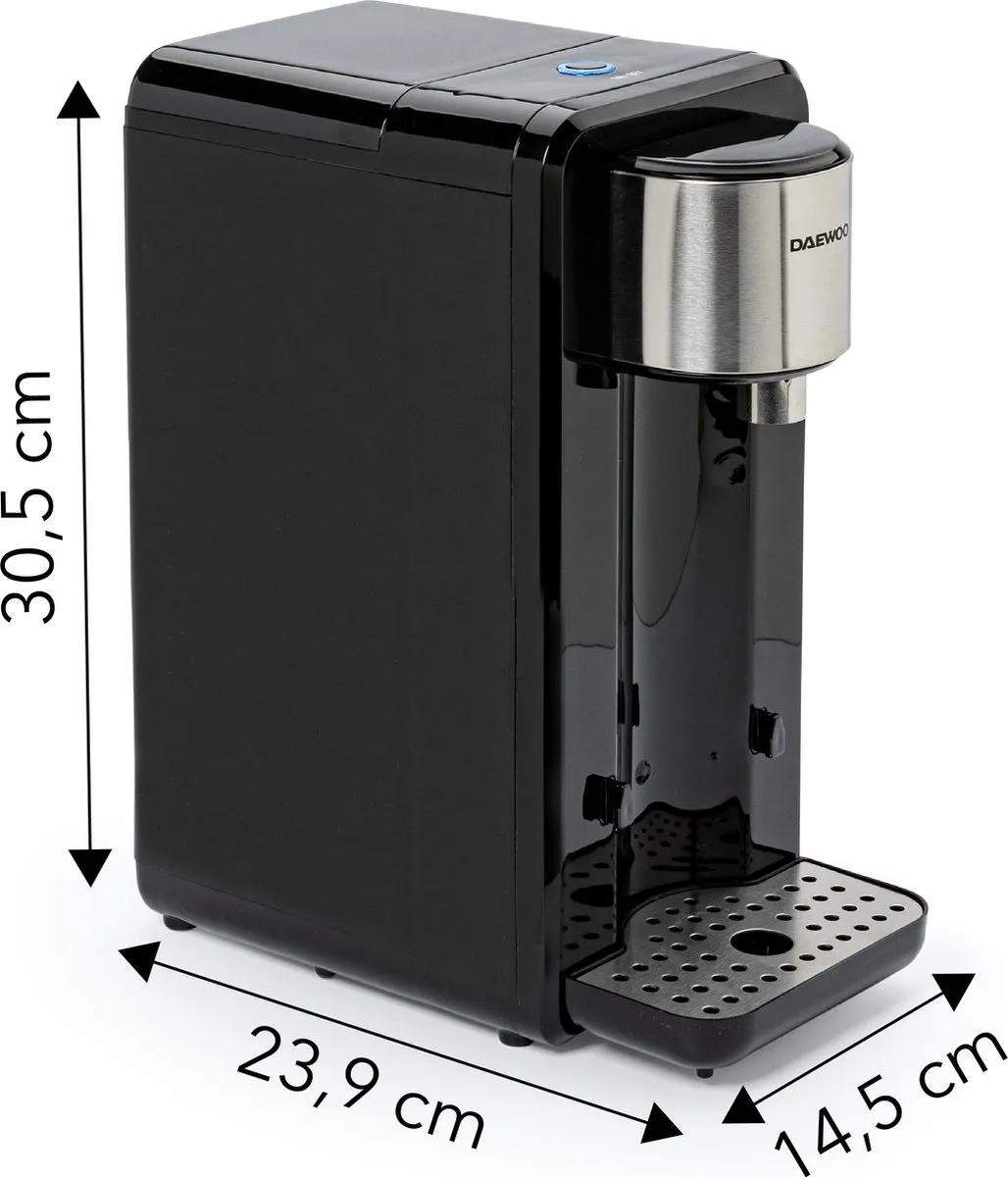Daewoo DSWK40AT Heetwaterdispenser 2.5L - 2200W - Zwart