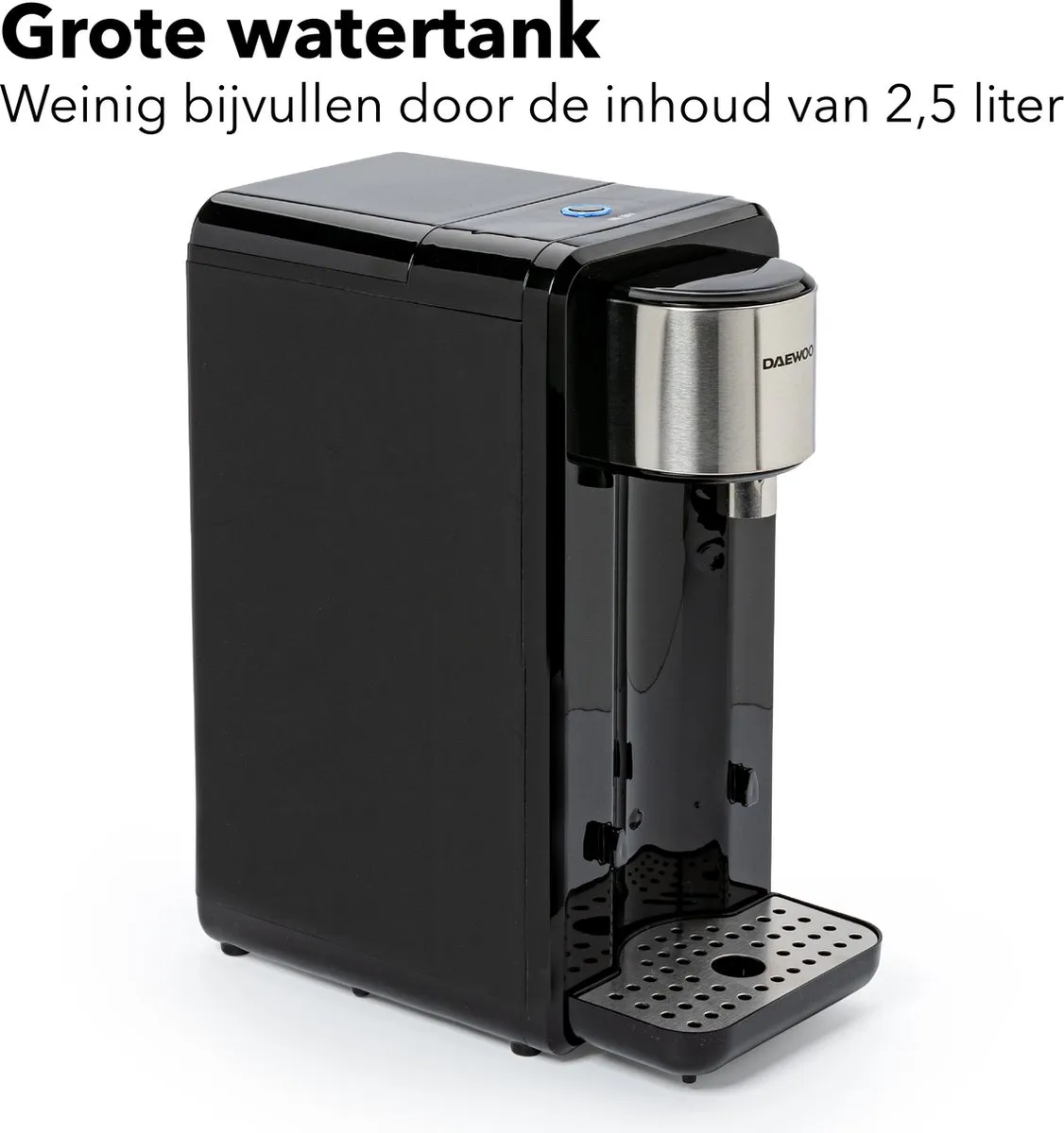 Daewoo DSWK40AT Heetwaterdispenser 2.5L - 2200W - Zwart