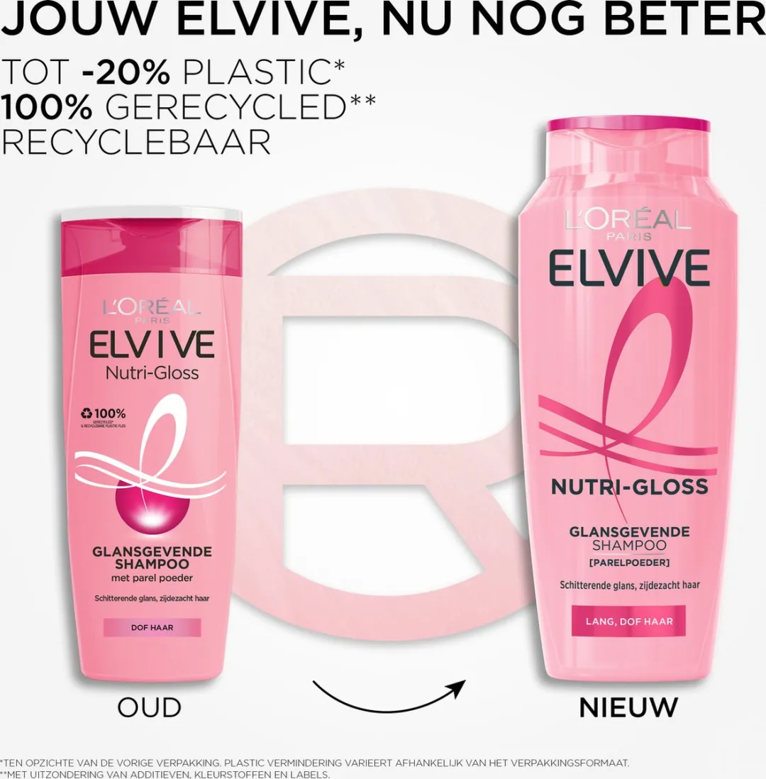 L'Oréal Paris Elvive Nutri-Gloss Shampoo - 6x250ml
