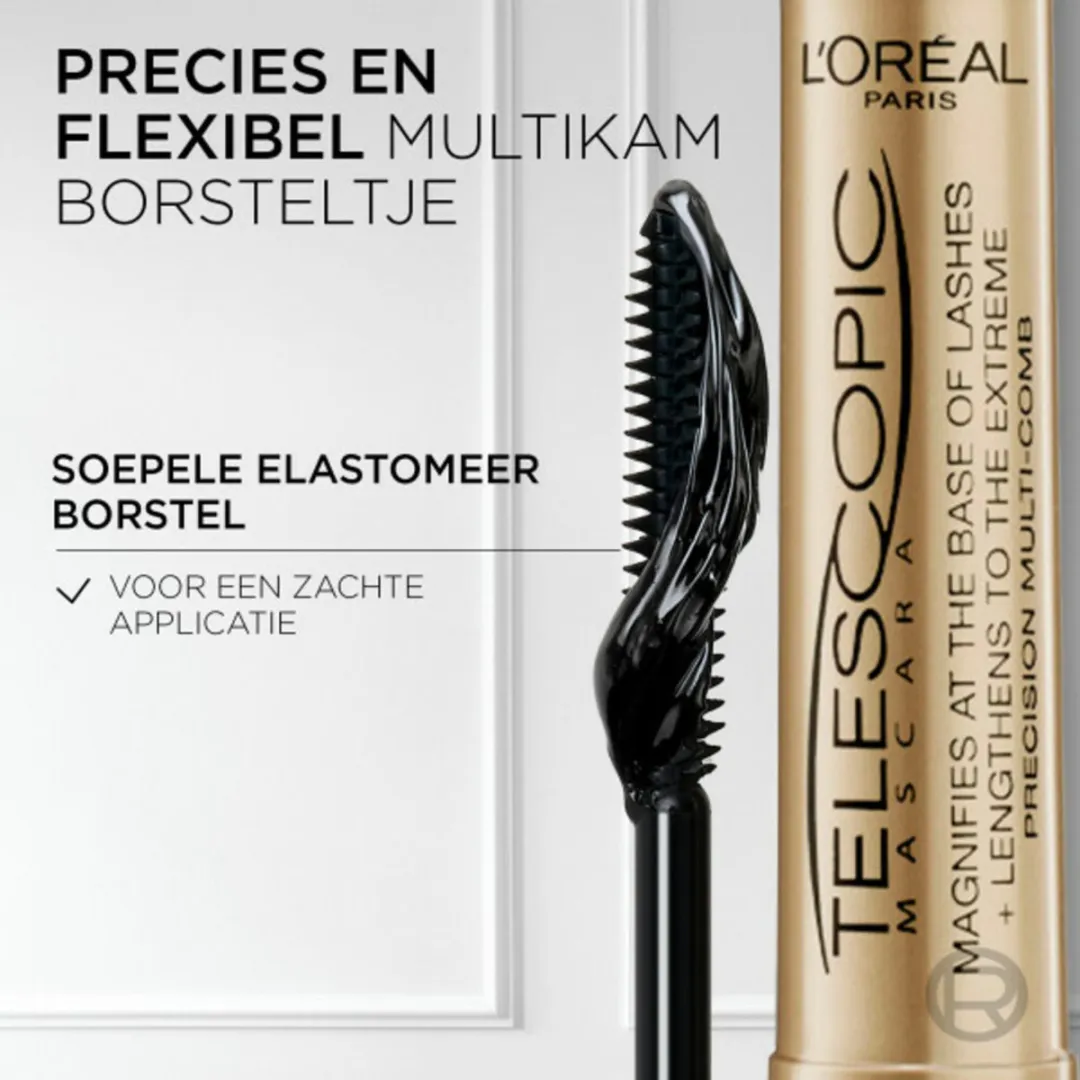 L'Oréal Paris Telescopic Mascara Zwart - 24ml