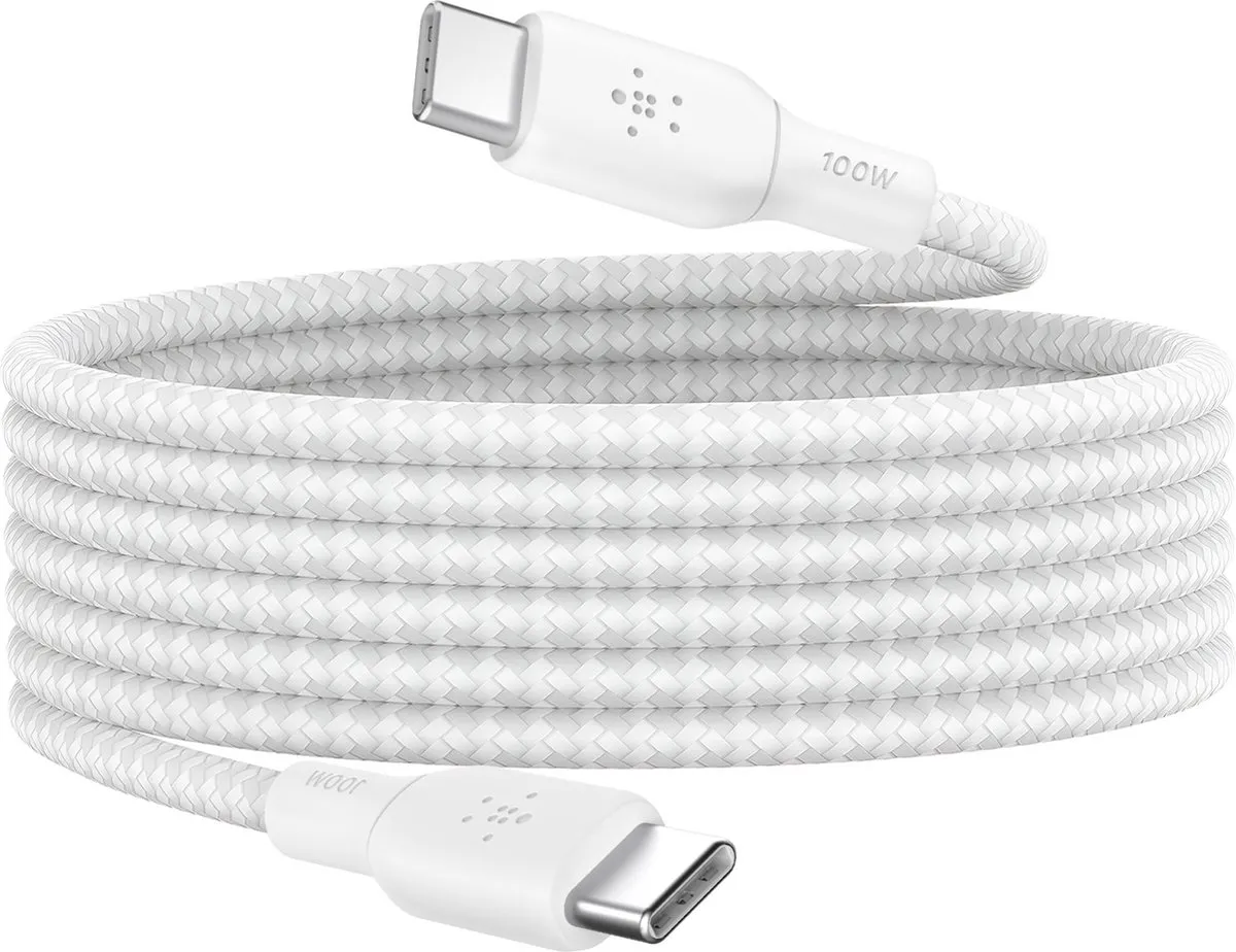 Belkin BoostCharge Braided USB-C naar USB-C 2m