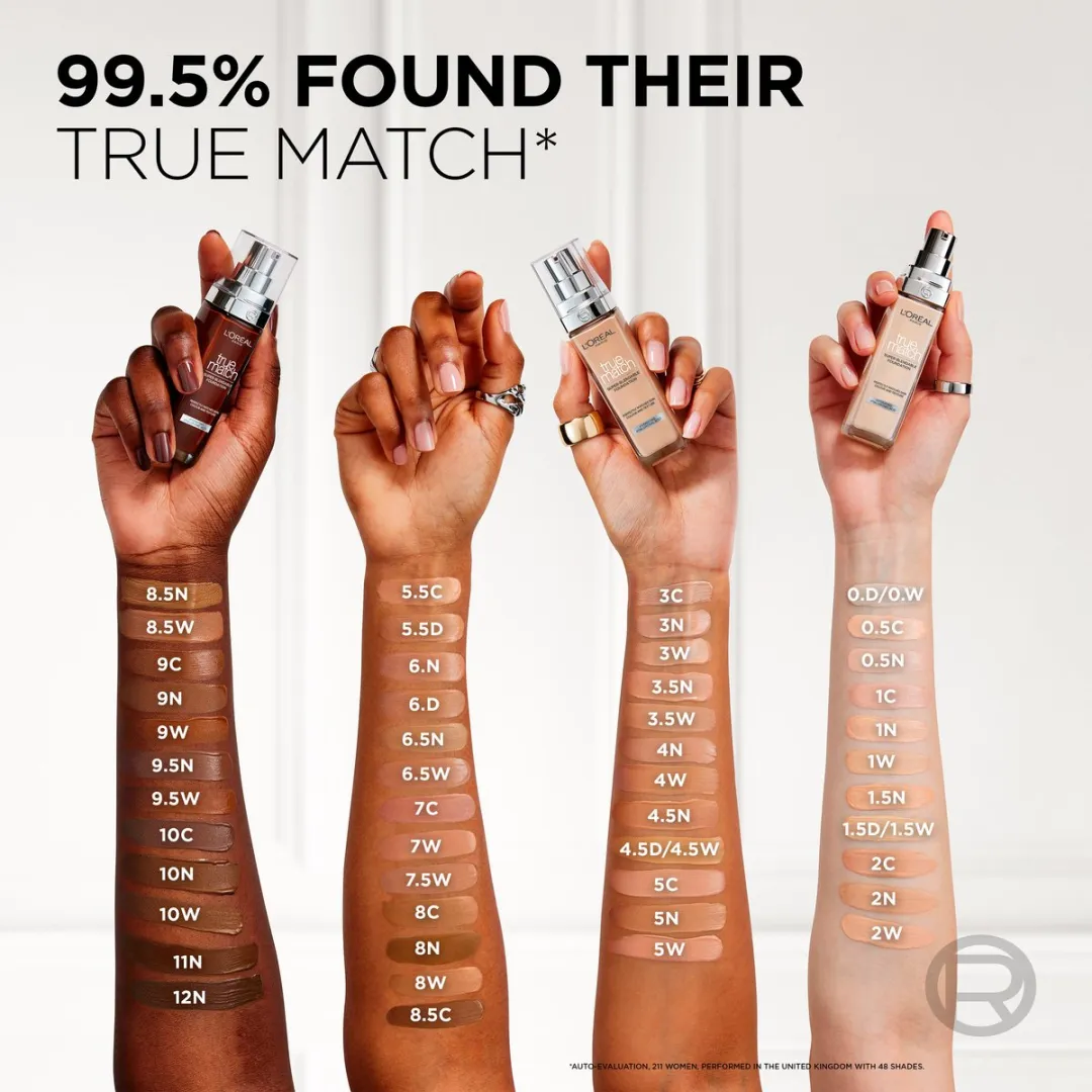 L'Oréal Paris True Match Foundation 9D/W - 30ml