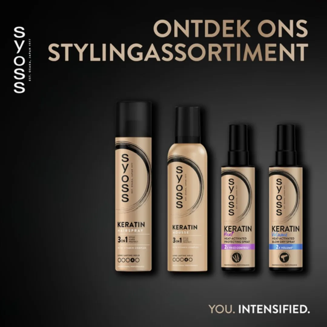 SYOSS Keratin & Volume Heatprotection Spray 1400ml
