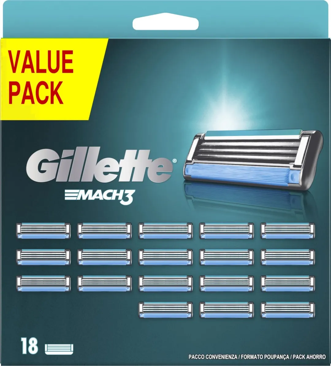 Gillette Mach3 Navulmesjes