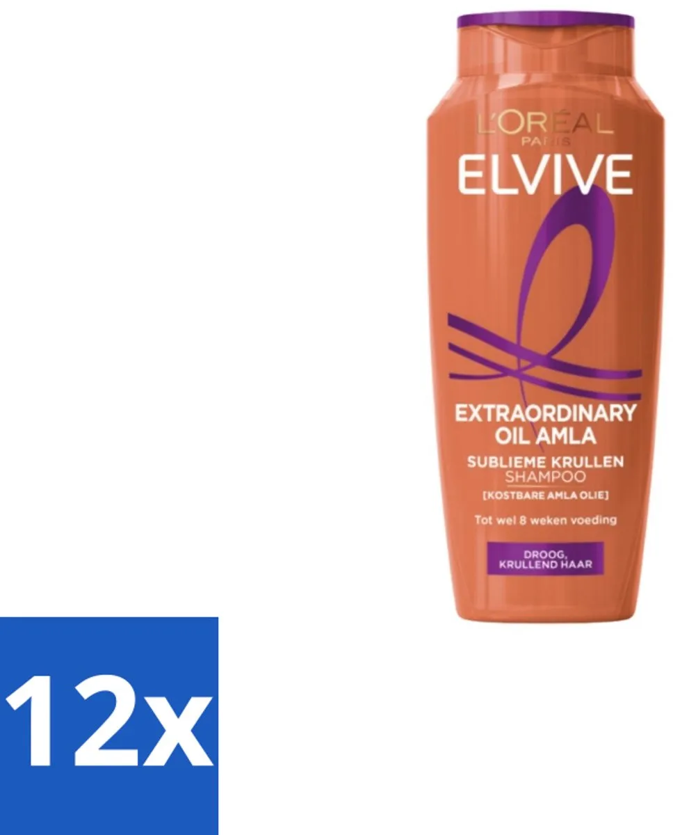 L'Oréal Paris Elvive Extraordinary Oil Krulverzorging Shampoo 250ml
