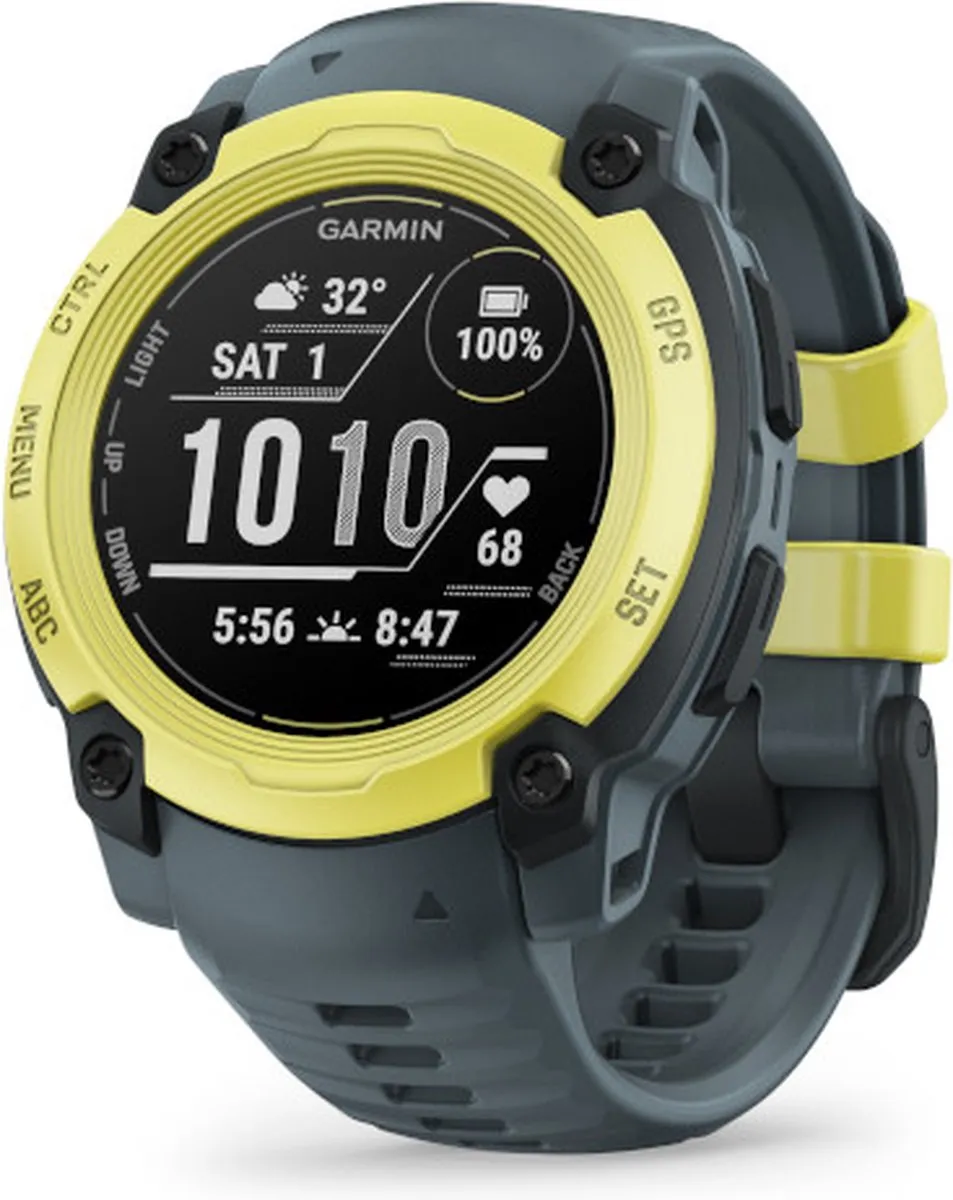 Garmin Instinct E Smartwatch 40mm - Geel/Zwart
